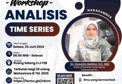 Mahasiswa Ekonomi FEB UNP Perluas Wawasan Melalui Workshop Analisis Time Series